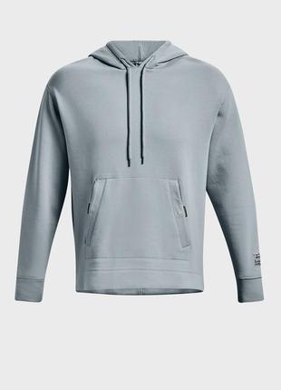 Сіре худі ua summit knit hoodie (унісекс)