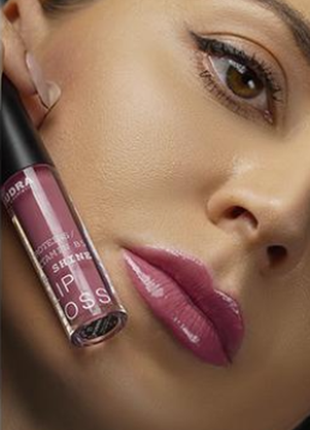 Блеск для губ pudra cosmetics high shine lip gloss с протеинами шелка и провитамином b5