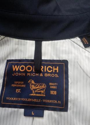 Шикарный непромокаемый плащ тренч с капюшоном woolrich (оригинал, сша)6 фото