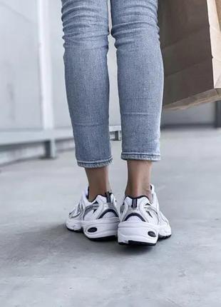 Кроссовки sneakers New Balance mujer entre 90€ y 120 silver white5 фото