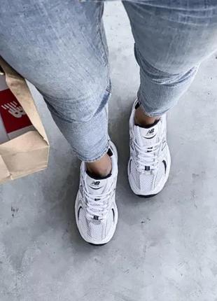 Кроссовки sneakers New Balance mujer entre 90€ y 120 silver white6 фото