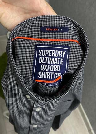 Клетчатая рубашка от бренда superdry5 фото