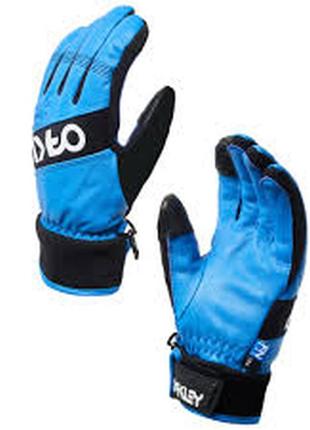 Перчатки oakley factory winter gloves 2.0 dark blue l