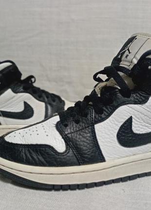 Nike air jordan 1 mid black &amp; white 38 p. оригінал!
