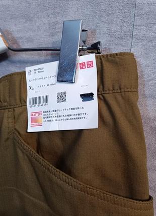 Новые брюки штаны ripstop uniqlo heattech trousers