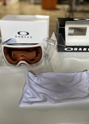 Маска oakley flight tracker xs prizm persimmon оригинал из сша2 фото