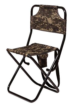 Стілець складаний туристичний vitan богатир (780х500х450 мм) камуфляж