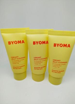 Очисний засіб для обличчя creamy jelly cleanser byoma