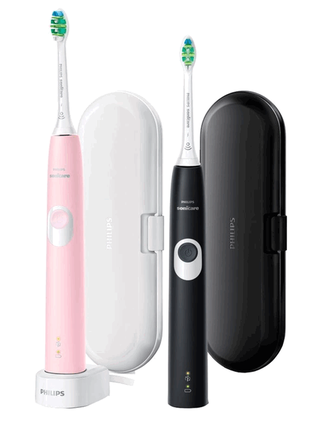 Набор электрических зубных щеток philips sonicare hx6800/35 protective clean 4300