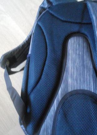 Рюкзак иллюзия с ортопедической спинкой 2 отделения синий тм ranec 52442 фото