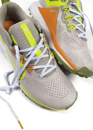 Nike react pegasus trail 4 •grey green•10 фото