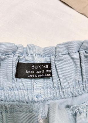 Джинсовые шорты bershka6 фото