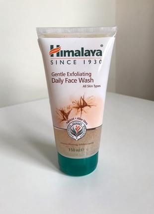 Гель пілінг для обличчя himalaya gentle exfoliating daily face wash. 150 ml. новий. оригінал. виробник індія