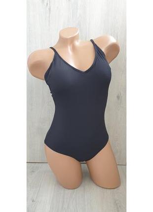 Молодіжний суцільний купальник в рубчик, 38-46 розмір, асортимент кольорів