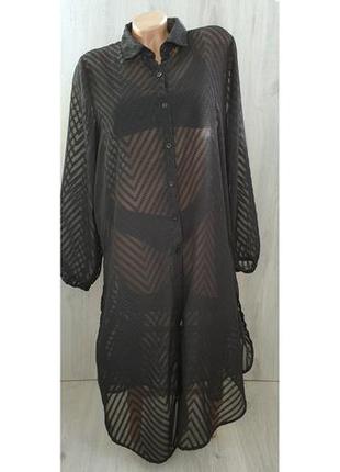 Легкая и стильная женская пляжная туника s, m, l