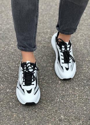 Жіночі весняні кросівки з натуральної шкіри👟4 фото