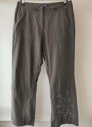 Штани жіночі з вишивкою