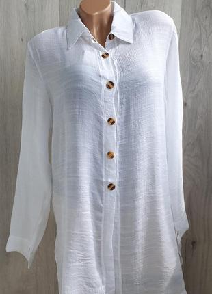 Легкая и стильная женская пляжная туника s, m, l