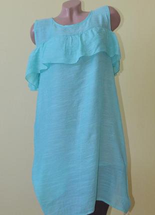 Стильная пляжная женская туника платьем, s-m, l-xl