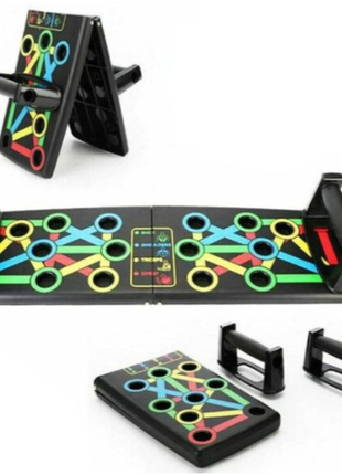 Платформа для отжиманий push up rack board, доска для отжиманий push up board1 фото