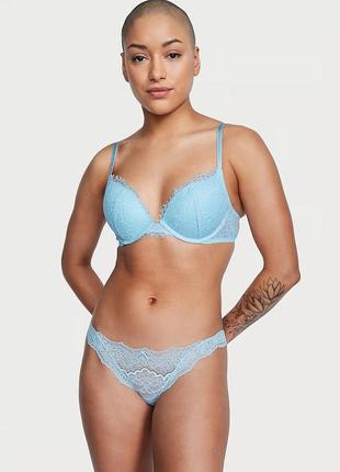 Женские кружевные трусики тонг, танга, чекини victorias secret, виктория сикрет