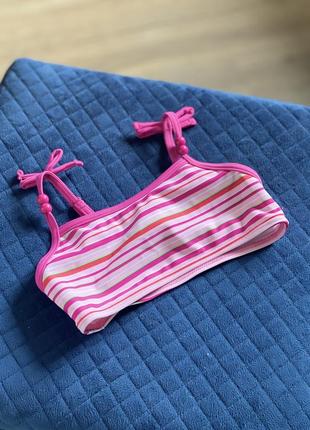 Купальный топ на девочку 110/116