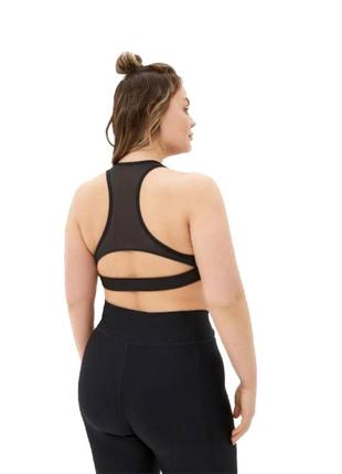 Топ reebok lux racer pad bra plus size3 фото