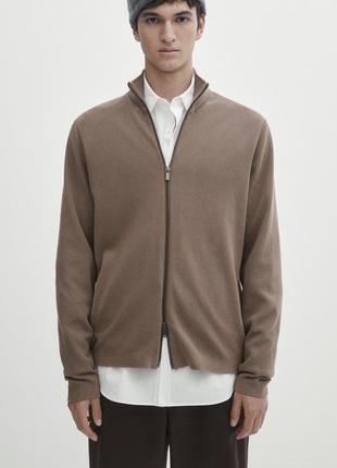 Новий чоловічий кардиган massimo dutti