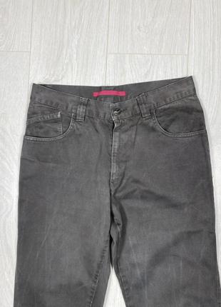Versace collection штани джинси сірі вінтажні версаче дизайнерські базові maison owens5 фото