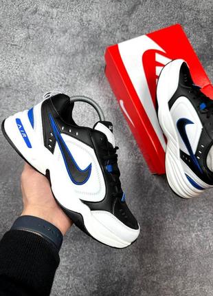 Оригинальные кроссовки nike pages air monarch black blue 40-45р.