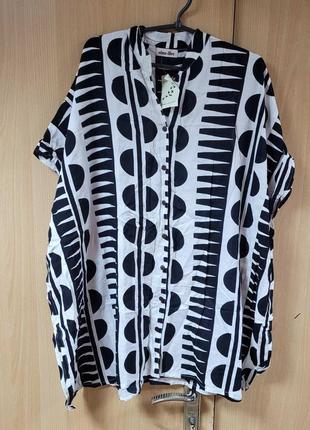 Вискозная рубашка.