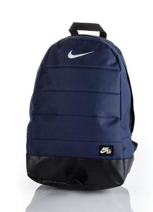 Рюкзак nike текстиль синий 8