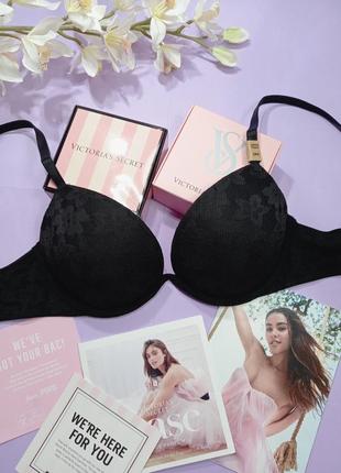 Супер пуш ап victoria's secret pink super push up bra в мереживі оригінал