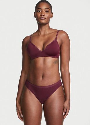 Хлопковые трусики бикини victoria’s secret 🔥акция! 🔥 дарим скидку 20%