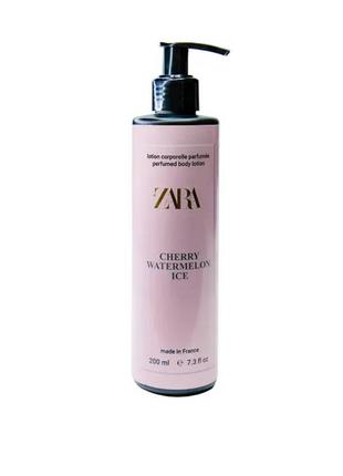 Парфумований лосьйон для тіла zara cherry watermelon ice1 фото