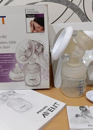 Ручний молоковідсмоктувач philips avent scf330, не повний комплект1 фото