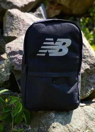 Рюкзак черная сетка new balance4 фото