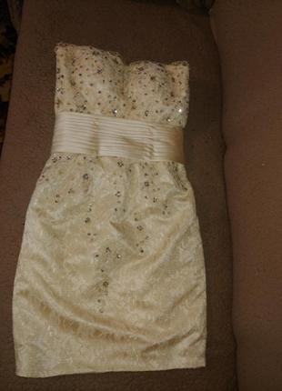 S выпускное вечернее платье с болеро5 фото
