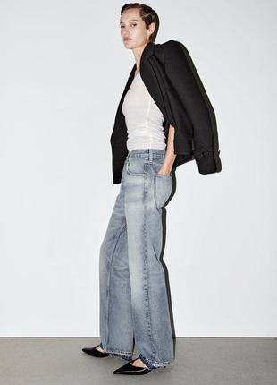Круті широкі джинси zara3 фото