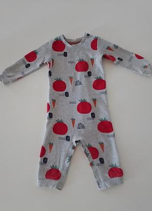 Стильный хлопковый ромпер