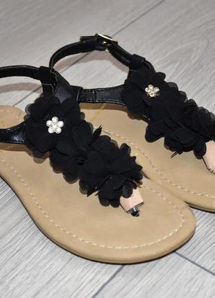 Черные босоножки 35 размер primark