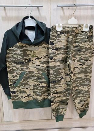 Спортивні костюми для хлопчиків, комуфляжні "піксель"