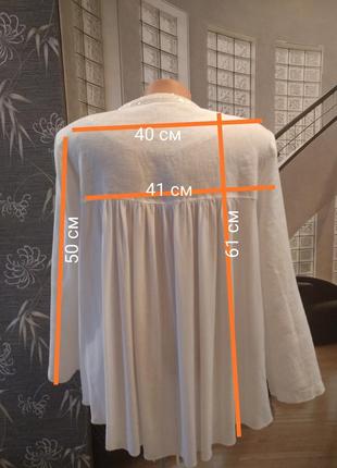 Льняна блузка marc aurel6 фото