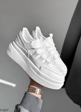 Кроссовки женские натуральная кожа