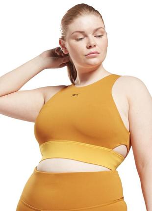 Топ reebok crop top plus size