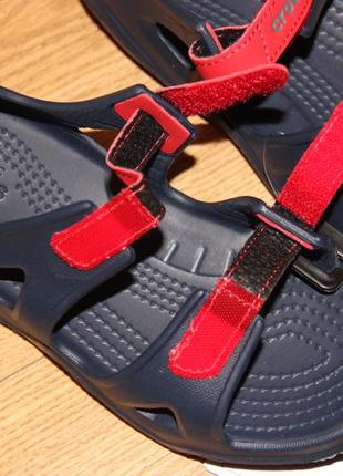 Дитячі босоніжки crocs swiftwater river sandal сандалі крокс c12 - j37 фото