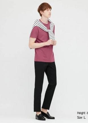 Футболка uniqlo з м'якого трикотажу dry crew neck short sleeve t-shirt4 фото