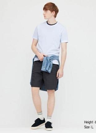 Футболка uniqlo из мягкого трикотажа dry crew neck short sleeve t-shirt5 фото