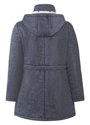 Женская вязаная флисовая куртка с плюшем тедди р. 3xl (56/58) оригинал немецкого бренда - esmara®2 фото