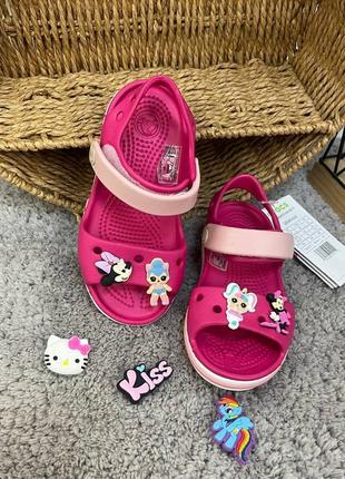 Дитячі сандалії kids' bayaband sandal candy pink малинові1 фото
